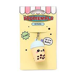 3D PVC Keyring - Foodiemals Boba the Bubble Tea