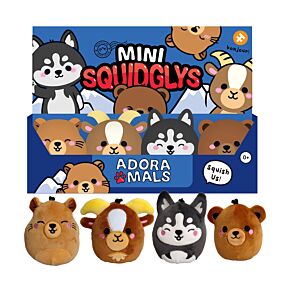 Squidglys Plush Mini Keyring - Adoramals Mountain Animals