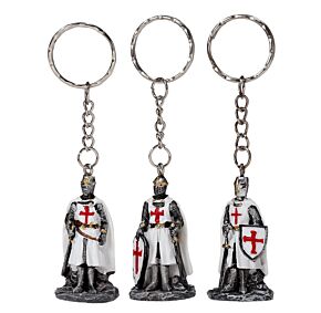 Novelty Keyring - Crusader Knight Defender
