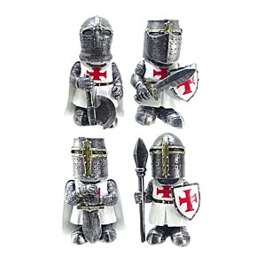 Fantasy Knight Ornament - Cute Medieval Knight Fantasy Knight Ornament - Cute Medieval Knight