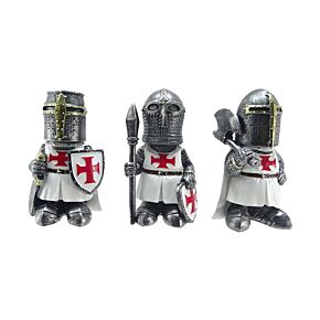 Fantasy Knight Ornament - Cute Crusader Knight Fantasy Knight Ornament - Cute Crusader Knight