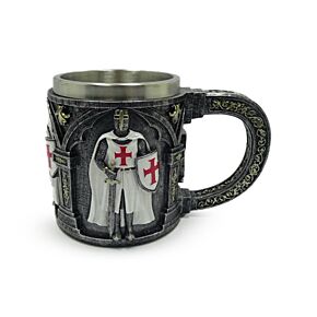 Decorative Tankard - Medieval Knight with Sword & Shield Decorative Tankard - Medieval Knight with Sword & Shield