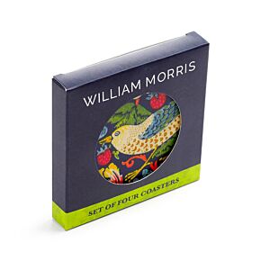 Set of 4 Cork Novelty Coasters - William Morris Set of 4 Cork Novelty Coasters - William Morris