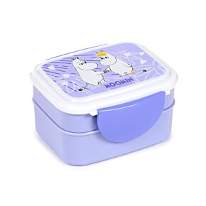 Bento Clip Lock Lunch Box with Cutlery - Moomin Bento Clip Lock Lunch Box with Cutlery - Moomin