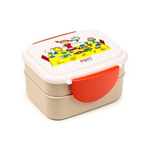 Bento Clip Lock Lunch Box with Cutlery - Pippi Longstocking Bento Clip Lock Lunch Box with Cutlery - Pippi Longstocking