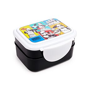 Bento Clip Lock Lunch Box with Cutlery - The Original Stormtrooper Bento Clip Lock Lunch Box with Cutlery - The Original Stormtrooper
