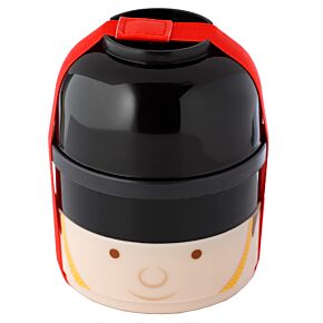 Bento Round Stacked Lunch Box - London Guardsman Bento Round Stacked Lunch Box - London Guardsman