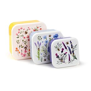 Lunch Boxes Set of 3 (M/L/XL) - Nectar Meadows Lunch Boxes Set of 3 (M/L/XL) - Nectar Meadows