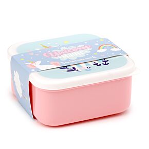 Lunch Boxes Set of 3 (S/M/L) - Unicorn Magic Lunch Boxes Set of 3 (S/M/L) - Unicorn Magic