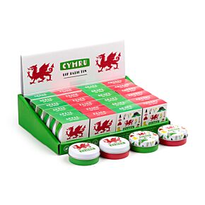 Lip Balm in a Tin - Welsh Dragon Wales (Cymru)