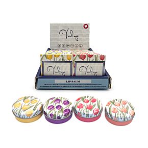 Lip Balm in a Tin - Tulips