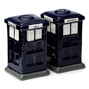Ceramic Salt & Pepper Set - Police Box Ceramic Salt & Pepper Set - Police Box