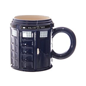 Novelty Shaped Ceramic Mug - Round Police Box Novelty Shaped Ceramic Mug - Round Police Box