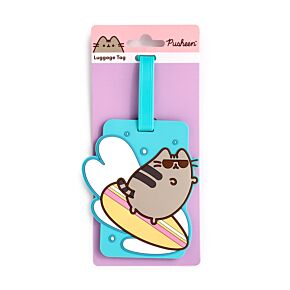PVC Luggage Tag - Pusheen the Cat Summer Surfer PVC Luggage Tag - Pusheen the Cat Summer Surfer