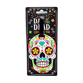 PVC Luggage Tag - Day of the Dead PVC Luggage Tag - Day of the Dead