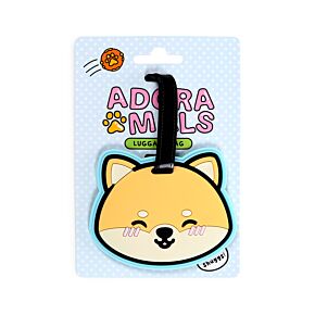 PVC Luggage Tag - Adoramals Shuggs the Shiba Inu