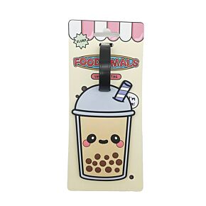 PVC Luggage Tag - Foodiemals Bubble Tea