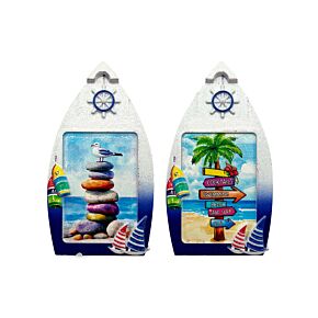 Souvenir Magnet - Boat Shaped Beach Life Souvenir Magnet - Boat Shaped Beach Life