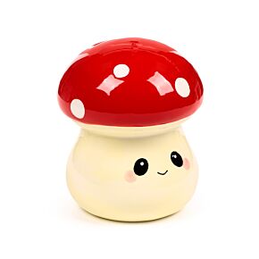 Ceramic Money Box - Cute Mushroom/Toadstool