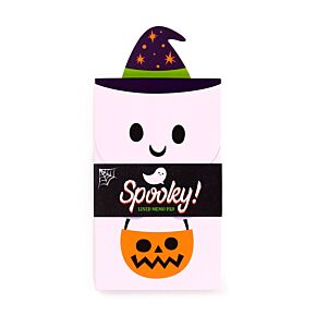 Flip Open Shaped Memo Pad - Spooky