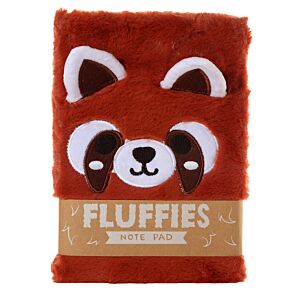 Plush A5 Notebook - Adoramals Red Panda