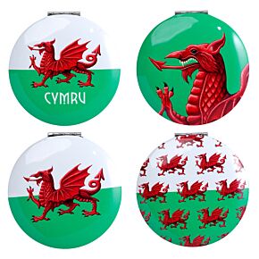 Compact Mirror - Welsh Dragon Wales (Cymru) Compact Mirror - Welsh Dragon Wales (Cymru)