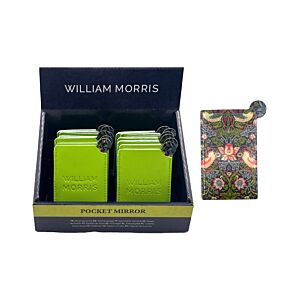 Pocket Mirror - William Morris Strawberry Thief 