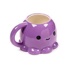Ceramic Shaped Head Mug - Adoramals Octopus