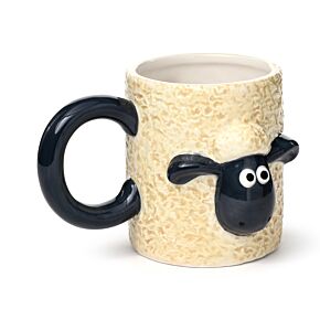 Novelty Shaped Ceramic Mug - Shaun the Sheep