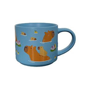 Large Porcelain Mug - Capybara
