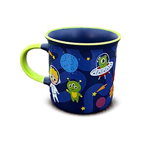 Porcelain Fine Rimmed Mug - Space Cadet