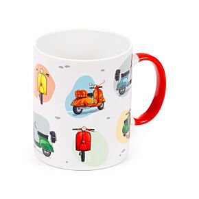 Porcelain Mug - Scooter Porcelain Mug - Scooter