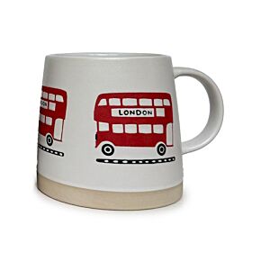 Stoneware Mug - London Souvenir Red Bus