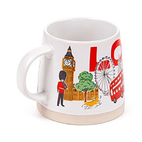Stoneware Mug - London Souvenir Stoneware Mug - London Souvenir