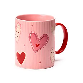 Porcelain Mug - Amore Hearts Porcelain Mug - Amore Hearts