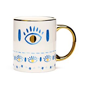 Porcelain Mug - Evil Eye Porcelain Mug - Evil Eye