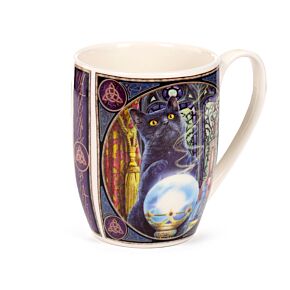 Porcelain Mug - Lisa Parker The Witch's Apprentice Cat Porcelain Mug - Lisa Parker The Witch's Apprentice Cat