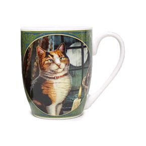 Porcelain Mug - Lisa Parker Adventure Awaits Cat Porcelain Mug - Lisa Parker Adventure Awaits Cat