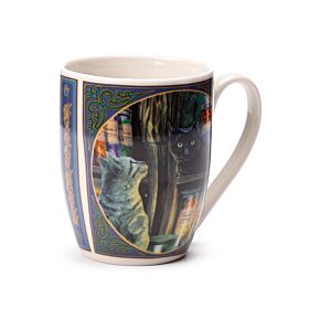 Porcelain Mug - Lisa Parker Magical Emporium Cat Porcelain Mug - Lisa Parker Magical Emporium Cat