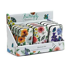 5 Piece Manicure Set - Butterfly Meadows