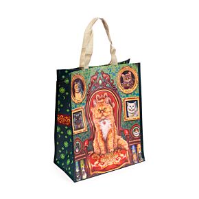 Durable Reusable Shopping Bag - Lisa Parker Mad About Cats Durable Reusable Shopping Bag - Lisa Parker Mad About Cats