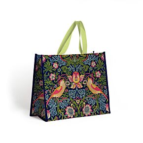 Durable Reusable Shopping Bag - William Morris Strawberry Thief