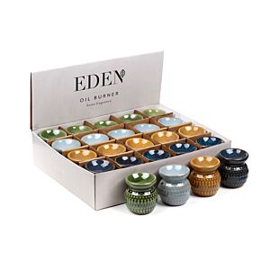 Porcelain Small Oil Burner - Eden Dotty