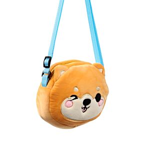 Plush Crossbody Bag - Adoramals Shuggs the Shiba Inu