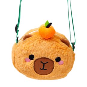 Plush Crossbody Bag - Adoramals Duke the Capybara