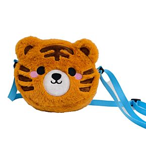 Plush Crossbody Bag - Adoramals Alfie the Tiger Plush Crossbody Bag - Adoramals Alfie the Tiger