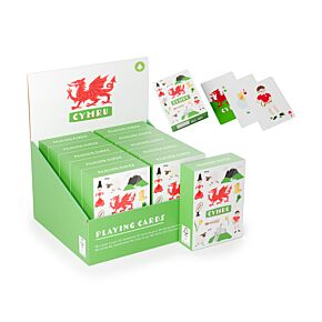 Standard Deck of Playing Cards - Welsh Dragon Wales (Cymru) Standard Deck of Playing Cards - Welsh Dragon Wales (Cymru)