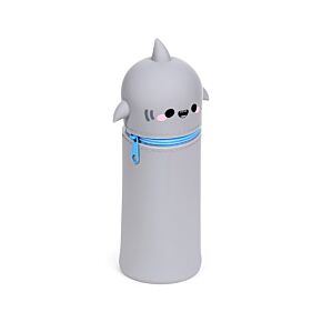 Silicone Upright Pencil Case - Adoramals Archie the Shark