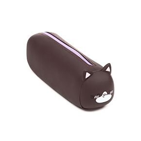 Silicone Pencil Case - Adoramals Smudge the Kitten