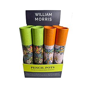 Large Colouring Pencil Tube - William Morris Large Colouring Pencil Tube - William Morris